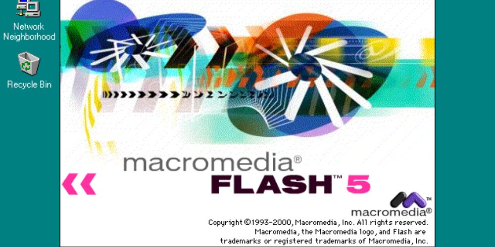 Macromedia Flash nel lontano 1999